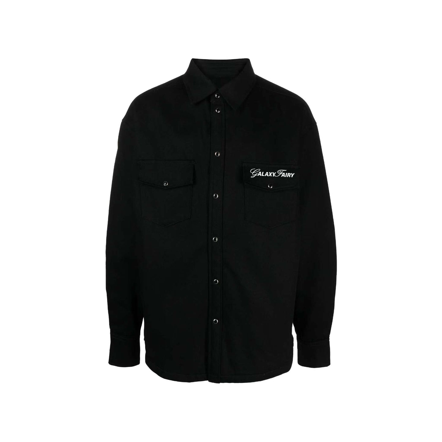 Dark Galaxy Button Up Work Shirt