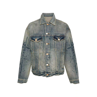 Star Sword Denim Jacket