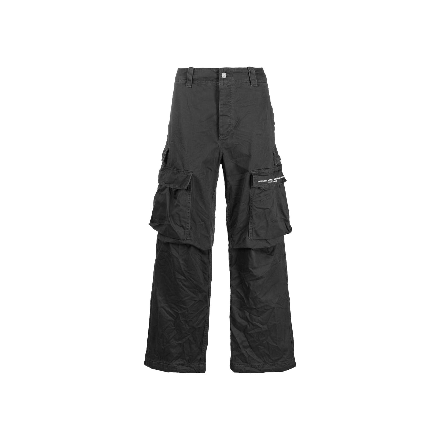 Galaxy Fairy Logo Flared Cargo Pants