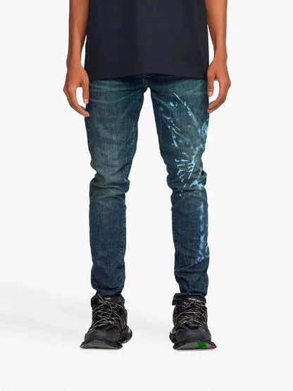 Winged Creature Washed Denim Pants