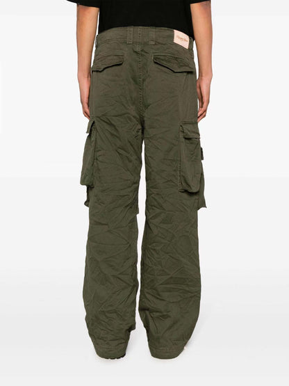 Galaxy Fairy Logo Flared Cargo Pants